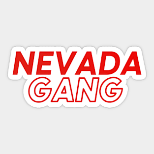 Nevada Gang Sticker